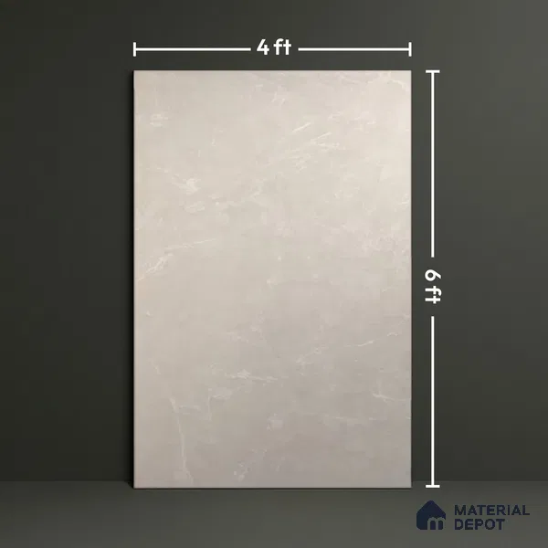 TL 10155 6 ft x 4 ft Glossy Finish PGVT Vitrified Tile - 9 mm | Adhesive and Spacers Must be Used During Installation