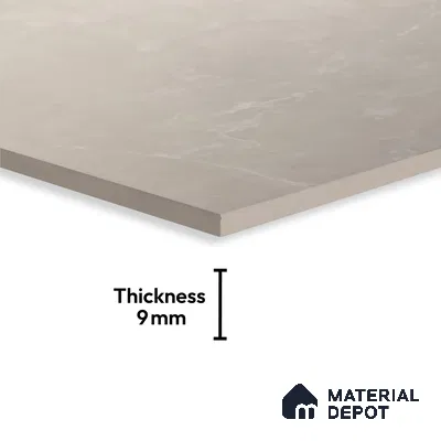 TL 10155 6 ft x 4 ft Glossy Finish PGVT Vitrified Tile - 9 mm | Adhesive and Spacers Must be Used During Installation