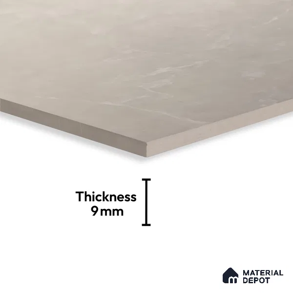 TL 10155 6 ft x 4 ft Glossy Finish PGVT Vitrified Tile - 9 mm | Adhesive and Spacers Must be Used During Installation