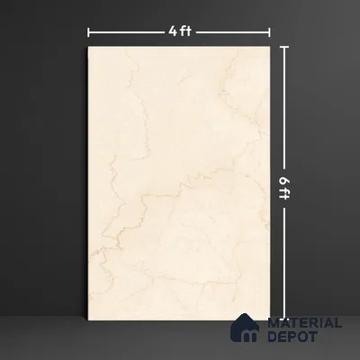 Marble Floor Large Format Tile TL 10073 Bottochino Limo 6 ft x 4 ft Glossy Finish Vitrified Colorbody Tile - 15 mm | Suitable for Living Room, Bedroom & Bathroom | Adhesive and Spacers Must be Used During Installation