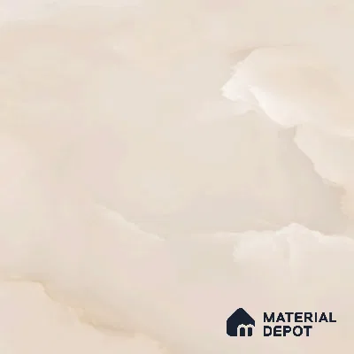 Marble Floor Large Format Tile TL 10075 Omega Onyx 6 ft x 4 ft Glossy Finish Vitrified Colorbody Tile - 15 mm | Suitable for Living Room, Bedroom & Bathroom | Adhesive and Spacers Must be Used During Installation