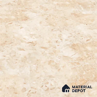 Marble Floor Large Format Tile TL 10217 Breccia Natural 6 ft x 4 ft Glossy Finish Vitrified Colorbody Tile - 15 mm | Suitable for Living Room, Bedroom & Bathroom | Adhesive and Spacers Must be Used During Installation