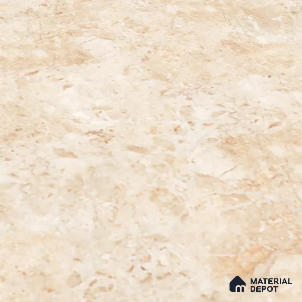 Marble Floor Large Format Tile TL 10217 Breccia Natural 6 ft x 4 ft Glossy Finish Vitrified Colorbody Tile - 15 mm | Suitable for Living Room, Bedroom & Bathroom | Adhesive and Spacers Must be Used During Installation