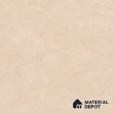 Marble Floor Large Format Tile TL 10213 Omani Beige 6 ft x 4 ft Glossy Finish Vitrified Colorbody Tile - 15 mm | Suitable for Living Room, Bedroom & Bathroom | Adhesive and Spacers Must be Used During Installation