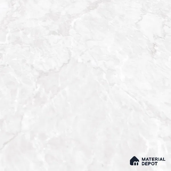 Marble Floor & Wall Large Format Tile TL 10210 Carara Pearl 6 ft x 4 ft Glossy Finish Vitrified Tile - 9 mm | Suitable for Living Room, Bedroom & Bathroom | Adhesive and Spacers Must be Used During Installation