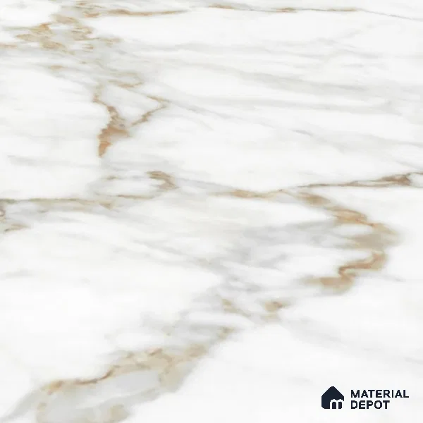 Marble Floor & Wall Large Format Tile TL 10207 Satuario Ray 6 ft x 4 ft Glossy Finish Vitrified Tile - 9 mm | Suitable for Living Room, Bedroom & Bathroom | Adhesive and Spacers Must be Used During Installation