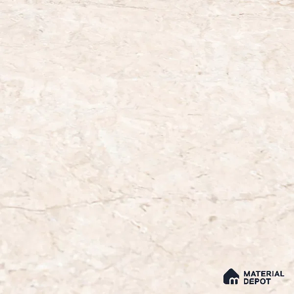 Marble Floor & Wall Large Format Tile TL 10211 Iris Beige 6 ft x 4 ft Glossy Finish Vitrified Tile - 9 mm | Suitable for Living Room, Bedroom & Bathroom | Adhesive and Spacers Must be Used During Installation