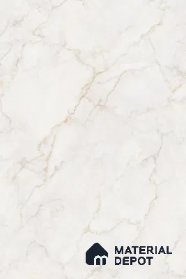 White Marble Floor & Wall Tile TL 09043 Grande Pratonix Endless 6 ft x 4 ft Glossy Finish Vitrified Large Format Tile - 9 mm | Random 3 | Suitable for Living Room, Bedroom, Bathroom | Adhesive and Spacers Must be Used During Installation