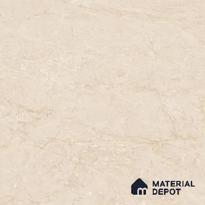 Beige Marble Floor & Wall Tile TL 09047 Grande Klinker Beige Endless 6 ft x 4 ft Glossy Finish Vitrified Large Format Tile - 9 mm | Random 3 | Suitable for Living Room, Bedroom, Bathroom | Adhesive and Spacers Must be Used During Installation