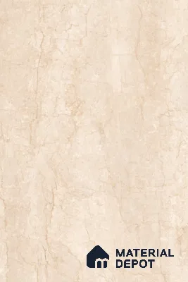 Marble Floor Large Format Tile TL 10084 Revan Marfil 6 ft x 4 ft Glossy Finish Vitrified Colorbody Tile - 15 mm | Suitable for Living Room, Bedroom & Bathroom | Adhesive and Spacers Must be Used During Installation