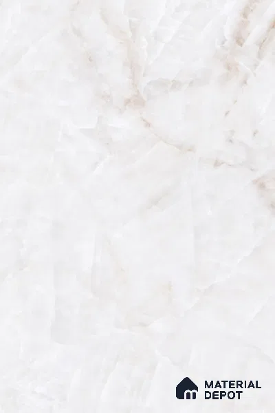 Marble Floor Large Format Tile TL 10081 Norbic Shell 6 ft x 4 ft Glossy Finish Vitrified Colorbody Tile - 15 mm | Suitable for Living Room, Bedroom & Bathroom | Adhesive and Spacers Must be Used During Installation