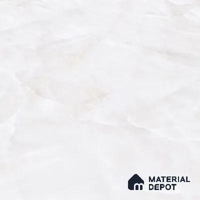 Marble Floor Large Format Tile TL 10081 Norbic Shell 6 ft x 4 ft Glossy Finish Vitrified Colorbody Tile - 15 mm | Suitable for Living Room, Bedroom & Bathroom | Adhesive and Spacers Must be Used During Installation