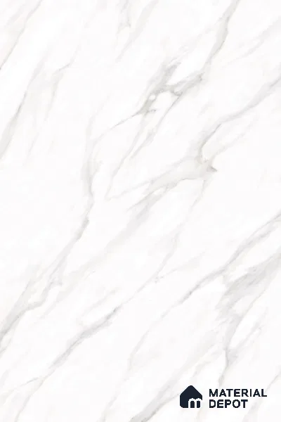 Marble Floor Large Format Tile TL 10281 Misty Pearl 6 ft x 4 ft Carving Matte Finish Vitrified Colorbody Tile - 15 mm | Suitable for Living Room, Bedroom & Bathroom | Adhesive and Spacers Must be Used During Installation