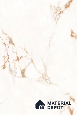 Marble Floor & Wall Large Format Tile TL 10280 Frozen Beige 6 ft x 4 ft Satin Finish Vitrified Tile - 9 mm | Suitable for Living Room, Bedroom & Bathroom | Adhesive and Spacers Must be Used During Installation (Sample)