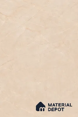 Marble Floor & Wall Large Format Tile TL 10190 Omani Beige 6 ft x 4 ft Satin Finish Vitrified Tile - 9 mm | Suitable for Living Room, Bedroom & Bathroom | Adhesive and Spacers Must be Used During Installation