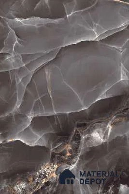 Endless Marble Floor & Wall Tile TL 10409 Beauty Onyx 6 ft x 4 ft Matte Finish Vitrified Large Format Tile - 9 mm | 3 Random Design | Suitable For Living Room, Bedroom, Bathroom | Adhesive and Spacers Must be Used During Installation