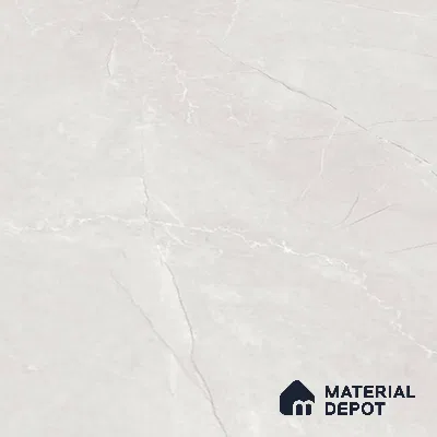Marble Look Wall & Floor Tile TL 10410 Spring Grey 6 ft x 4 ft Satin Finish Vitrified Tile - 9 mm | Suitable For living Room, Bedroom, Bathroom | Adhesive and Spacers Must be Used During Installation
