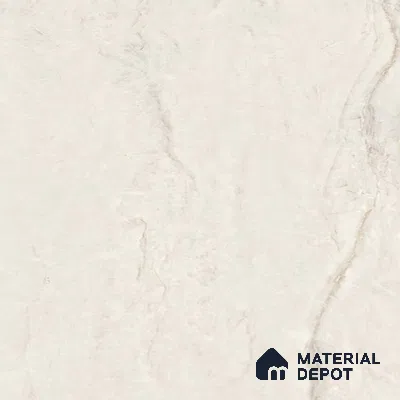 Marble Look Wall & Floor Tile TL 10408 Roman Beige 6 ft x 4 ft Satin Finish Vitrified Tile - 9 mm | Suitable For living Room, Bedroom, Bathroom | Adhesive and Spacers Must be Used During Installation