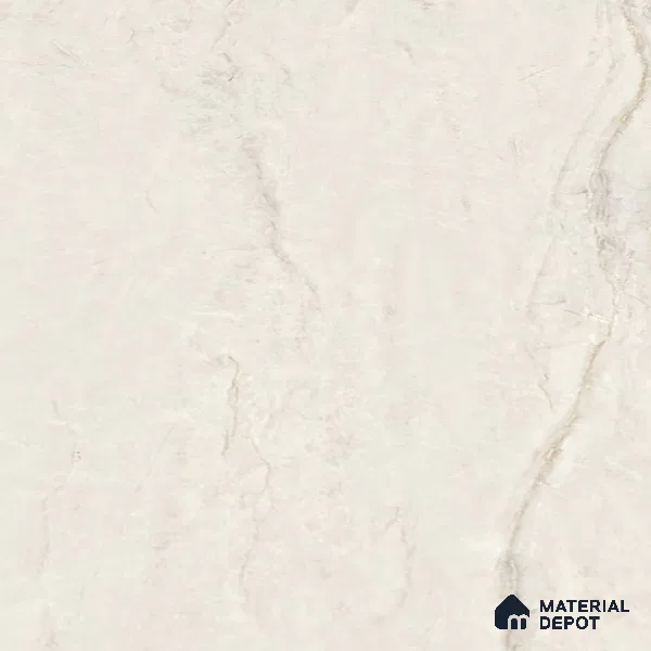 Marble Look Wall & Floor Tile TL 10408 Roman Beige 6 ft x 4 ft Satin Finish Vitrified Tile - 9 mm | Suitable For living Room, Bedroom, Bathroom | Adhesive and Spacers Must be Used During Installation