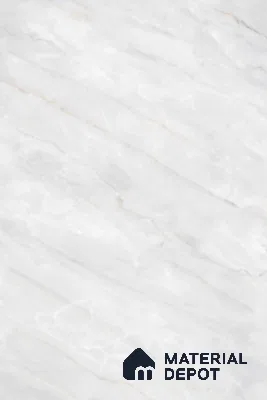 Marble Look Wall & Floor Tile TL 10405 Retro White Taj 6 ft x 4 ft Satin Finish Vitrified Tile - 9 mm | Suitable For living Room, Bedroom, Bathroom | Adhesive and Spacers Must be Used During Installation