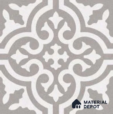 Moroccan Floor & Wall Tile TL 07882 Ember Dune 1 ft x 1 ft Ceramic Matte Finish - 7.5 mm | Suitable for Bathroom, Kitchen, Balcony | Please Expect a Slight Variation of Pattern