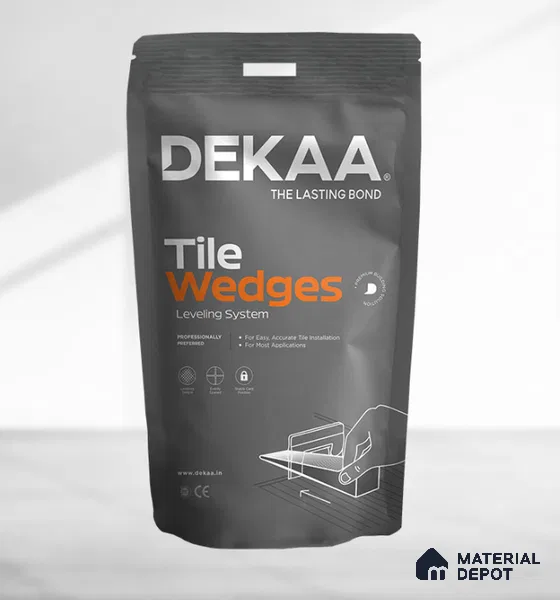 Tile Wedges Leveling System | Hassle-Free Removal, Prevents Uneven Tiles, Accurate Tile Leveling