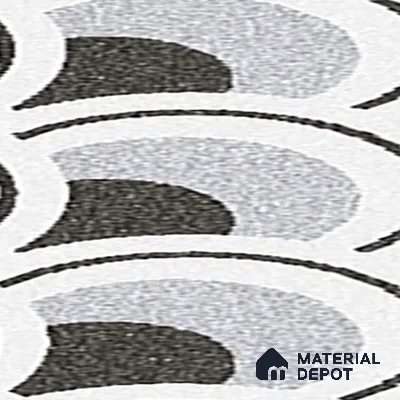Parking Patterned Floor Tile TL 08201 DC-29 16 inch x 16 inch | Vitrified Anti Skid Matte Finish Heavy Duty Tile - 12 mm | Suitable For High Traffic Areas, Parking, Balcony | Pattern Alignment May Vary | 2-3 mm Spacer is Mandatory
