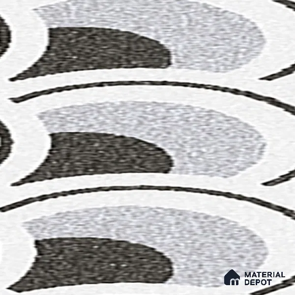 Parking Patterned Floor Tile TL 08201 DC-29 16 inch x 16 inch | Vitrified Anti Skid Matte Finish Heavy Duty Tile - 12 mm | Suitable For High Traffic Areas, Parking, Balcony | Pattern Alignment May Vary | 2-3 mm Spacer is Mandatory