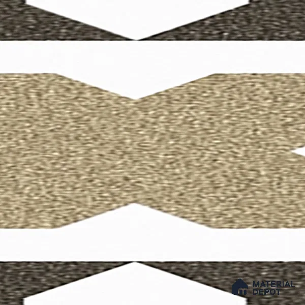 Parking Patterned Floor Tile TL 08196 DC-16 16 inch x 16 inch | Vitrified Anti Skid Matte Finish Heavy Duty Tile - 12 mm | Suitable For High Traffic Areas, Parking, Bathroom | Pattern Alignment May Vary | 2-3 mm Spacer is Mandatory