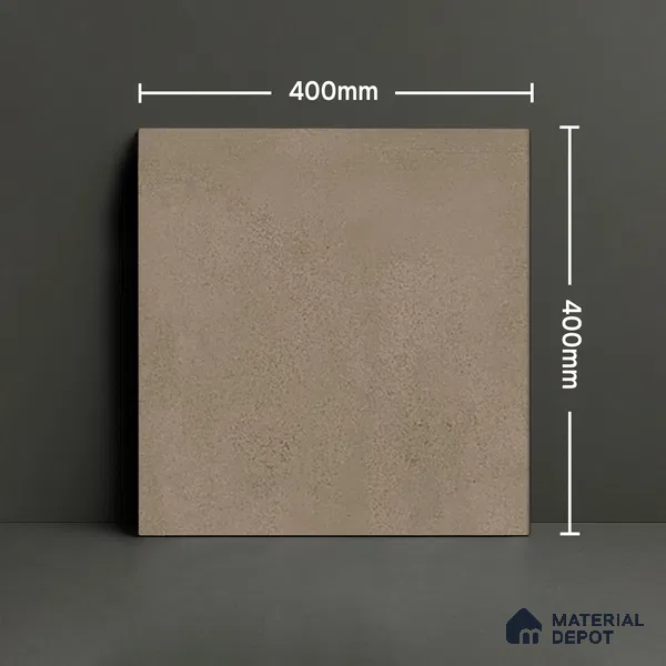 Plain Parking Floor Tile TL 08206 G Kottai Verde 16 inch x 16 inch | Vitrified Anti Slip Matte Finish Heavy Duty Tile - 12 mm | Suitable For High Traffic Areas, Parking, Balcony | Pattern Alignment May Vary | 2-3 mm Spacer is Mandatory