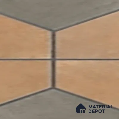 Parking Stone Floor Tile TL 08207 B Indus Olive 16 inch x 16 inch | Vitrified Anti Slip Matte Finish Heavy Duty Tile - 12 mm | Suitable For High Traffic Areas, Parking, Balcony | Pattern Alignment May Vary | 2-3 mm Spacer is Mandatory