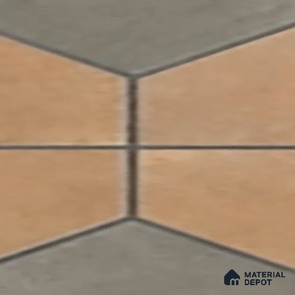 Parking Stone Floor Tile TL 08207 B Indus Olive 16 inch x 16 inch | Vitrified Anti Slip Matte Finish Heavy Duty Tile - 12 mm | Suitable For High Traffic Areas, Parking, Balcony | Pattern Alignment May Vary | 2-3 mm Spacer is Mandatory