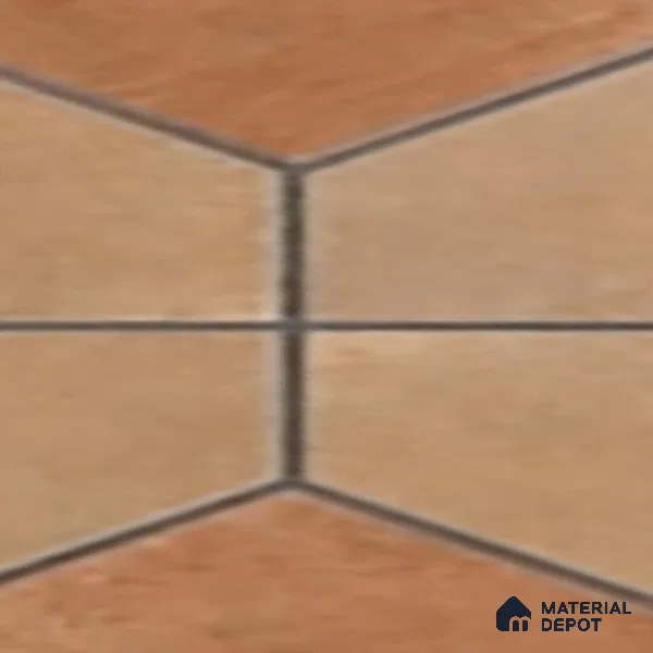 Parking Stone Floor Tile TL 08207 Indus Bruno 16 inch x 16 inch | Vitrified Anti Slip Matte Finish Heavy Duty Tile - 12 mm | Suitable For High Traffic Areas, Parking, Balcony | Pattern Alignment May Vary | 2-3 mm Spacer is Mandatory