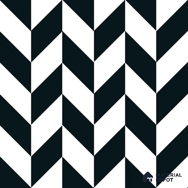 Parking Moroccan Floor Tile TL 08193 CH-5 16 inch x 16 inch | Vitrified Anti Skid Matte Finish Heavy Duty Tile - 12 mm | Suitable For Bathroom, Parking, Balcony | Pattern Alignment May Vary | 2-3 mm Spacer is Mandatory