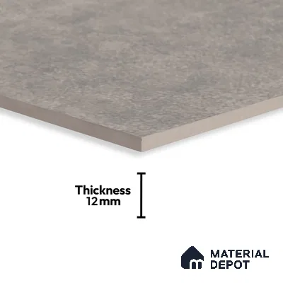 Budget Friendly Stone Look Value for Money Parking Greywood Echo Floor Tile 16 x 16 inch | TL 08547 | Vitrified Matte Finish Tile - 12 mm | Suitable For Parking, Outdoor, Balcony & Terrace | Pattern Alignment May Vary | 2-3 mm Spacer is Mandatory