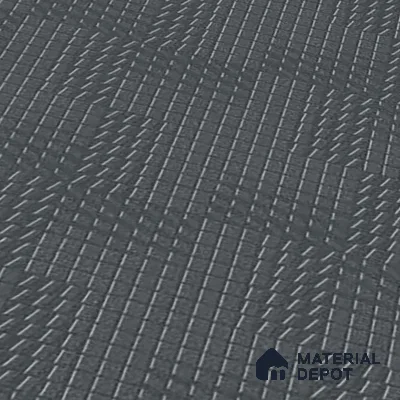 Patterned Look Parking Tile TL 08430  1.6 ft x 1.6 ft Vitrified Matte Finish - 12 mm | Pattern Alignment May Vary | 2-3 mm Spacer is Mandatory