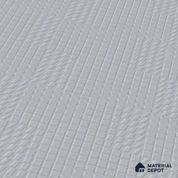 Patterned Look Parking Tile TL 08431  1.6 ft x 1.6 ft Vitrified Matte Finish - 12 mm | Pattern Alignment May Vary | 2-3 mm Spacer is Mandatory