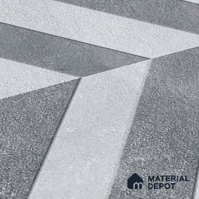 Patterned Look Parking Tile TL 08426  1.6 ft x 1.6 ft Vitrified Matte Finish - 12 mm | Pattern Alignment May Vary | 2-3 mm Spacer is Mandatory