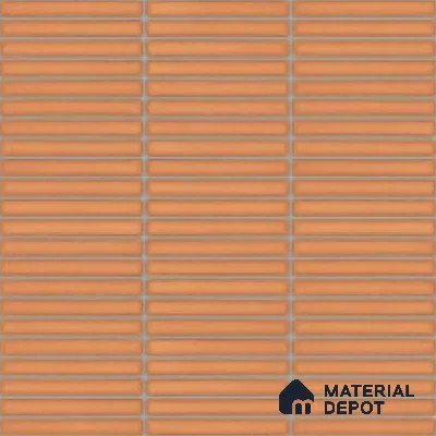 Faux Subway Look Wall Tile TL 08135 D Brich Honey 1 ft x 1 ft Ceramic Glossy Finish - 10 mm | Please Expect a Slight Variation of Pattern
