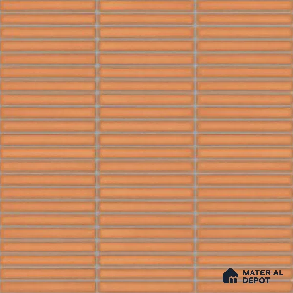 Faux Subway Look Wall Tile TL 08135 D Brich Honey 1 ft x 1 ft Ceramic Glossy Finish - 10 mm | Please Expect a Slight Variation of Pattern