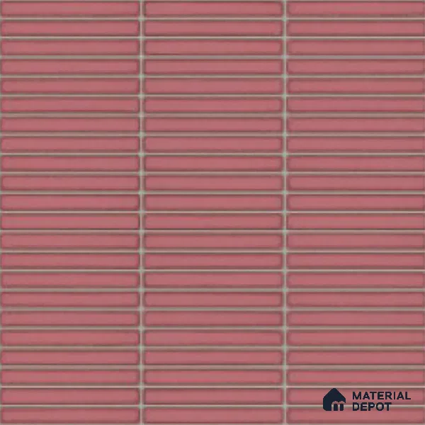 Faux Subway Look Wall Tile TL 08135 E Brich Mapel 1 ft x 1 ft Ceramic Glossy Finish - 10 mm | Please Expect a Slight Variation of Pattern