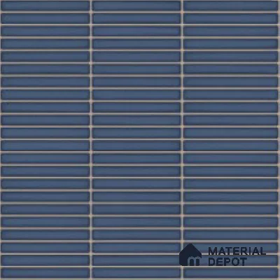 Faux Subway Look Wall Tile TL 08135 Brich Admiral 1 ft x 1 ft Ceramic Glossy Finish - 10 mm | Please Expect a Slight Variation of Pattern