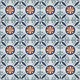 Moroccan Carpet Wall & Floor Tile TL 08345 C 61018 C 1 ft x 1 ft Ceramic Matte Finish - 10 mm | Suitable For Bathroom, Kitchen, Balcony | Please Expect a Slight Variation of Pattern | Image 04