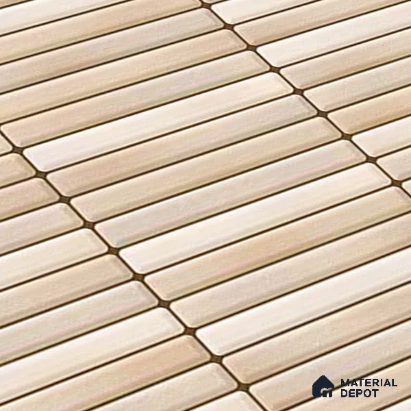 Subway Tile TL 08348 Kitkate 220 1 ft x 1 ft Ceramic Matte Finish - 10 mm | Please Expect a Slight Variation of Pattern