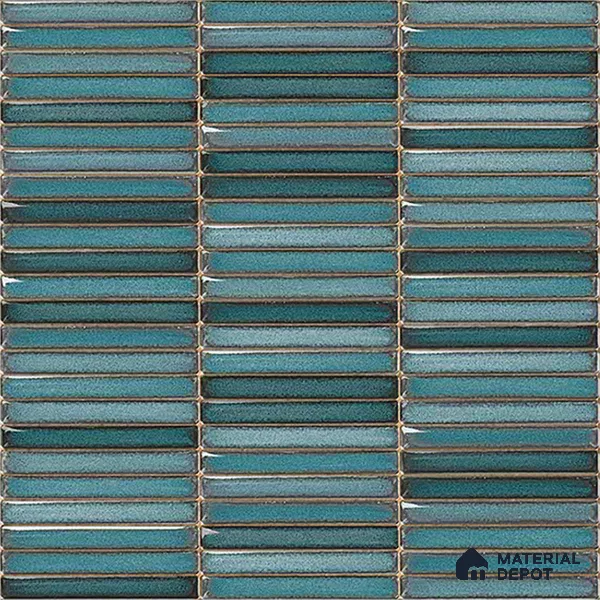 Subway Tile TL 08347 Kitkate 219 1 ft x 1 ft Ceramic Matte Finish - 10 mm | Please Expect a Slight Variation of Pattern