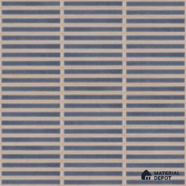 Faux Subway Look Wall Tile TL 08140 B Sitagon Blue 1 ft x 1 ft Ceramic Matte Finish - 10 mm | Please Expect a Slight Variation of Pattern
