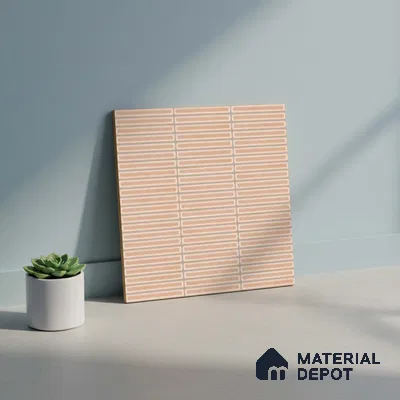 Faux Subway Look Wall Tile TL 08140 C Sitagon Crema 1 ft x 1 ft Ceramic Matte Finish - 10 mm | Please Expect a Slight Variation of Pattern