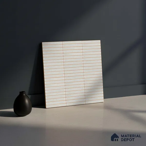 Faux Subway Look Wall Tile TL 08140 D Sitagon Mint 1 ft x 1 ft Ceramic Matte Finish - 10 mm | Please Expect a Slight Variation of Pattern