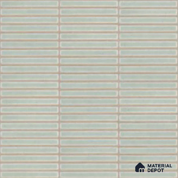 Faux Subway Look Wall Tile TL 08140 E Sitagon Olive 1 ft x 1 ft Ceramic Matte Finish - 10 mm | Please Expect a Slight Variation of Pattern