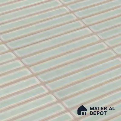 Faux Subway Look Wall Tile TL 08140 E Sitagon Olive 1 ft x 1 ft Ceramic Matte Finish - 10 mm | Please Expect a Slight Variation of Pattern